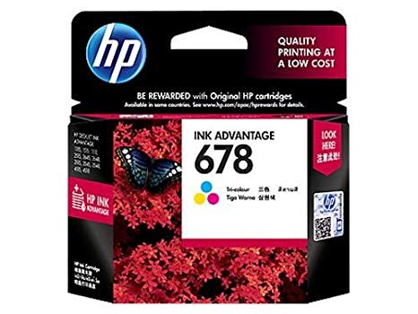 HP 678 Tri color Ink Cartridge (2 in a pack)
